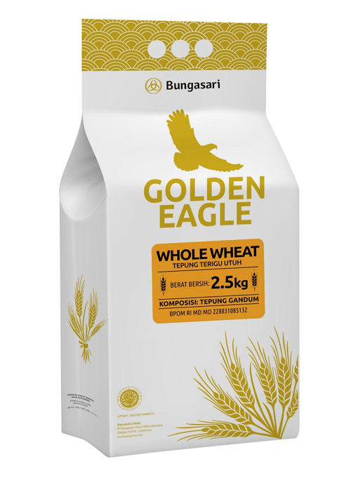 Bungasari Tepung Terigu Gandum Whole Wheat (BOX) 2,5 KG x 6 pcs