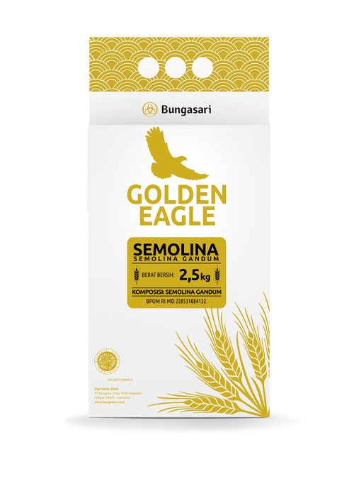 Bungasari Tepung Terigu Gandum Semolina 2,5 KG x 6 pcs