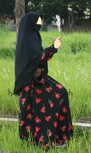 Jual baju gamis syar i bahan wolfis woolpeach busana