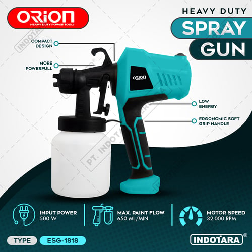 Alat Semprotan Cat Spray Gun Air Dust Orion ESG1818