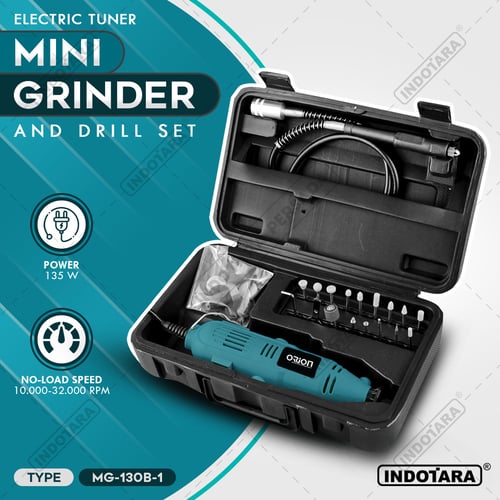 Mini Die Grinder Set 40 Pcs Orion MG 130B 1/Tuner Set/Gerinda Bor Mini