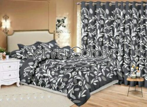 Seprai KATUN JEPANG Abu HITAM UK.180x200 (KING)