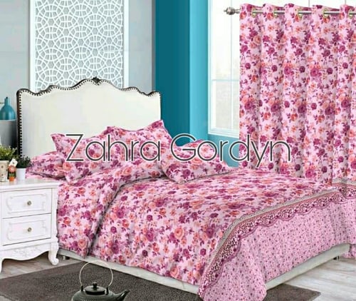 Seprai KATUN JEPANG Pink COBY UK.180x200 (KING)