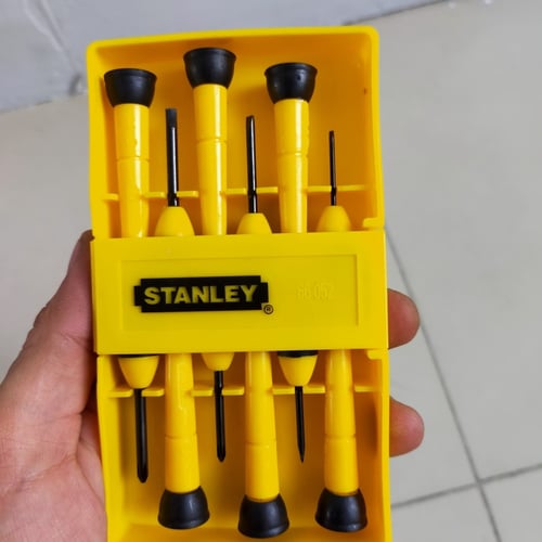 Lengkapedia Jual Obeng Mini Set Pcs Stanley Bi Mat Precision Screwdriver Ralali Com