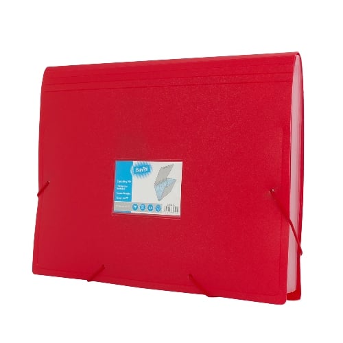 BANTEX Expanding File A4 3600 09 Red