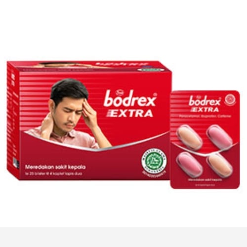 BODREX Extra Obat Kesehatan ISI 4 Tablet