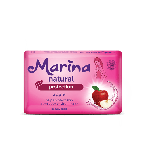 Marina Soap Personal Wash Natural Protection Sabun 60g  Pink