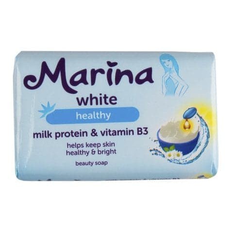 Marina Soap Personal Wash White Healthy Sabun 60g  Blue