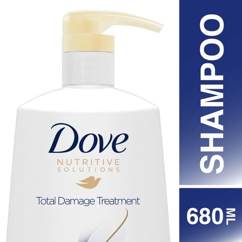 Dove Shampoo Total Damage Treatment Dx 680Ml