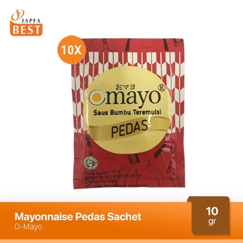 Mayonaise Pedas Omayo 10 Sachet x 10gr