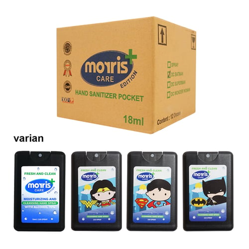 Morris Hand Sanitizer Anak Warner Bros Chibi Edition 18ml