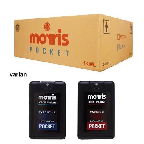 Morris Pocket 18 ml Parfum Kantong Untuk Pria