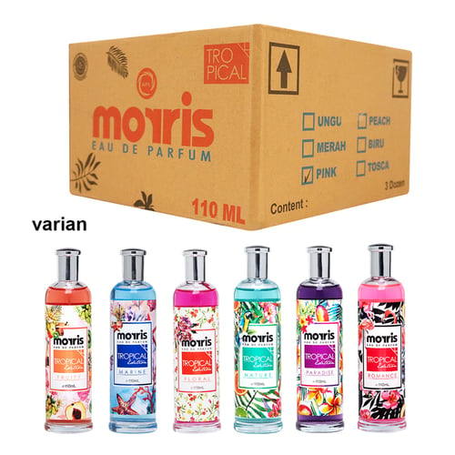 Morris Parfum Cewek Tropical Edition 110 mL