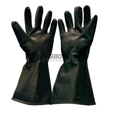 Sarung Tangan Glove Latex Industrial Krisbow KW1000420