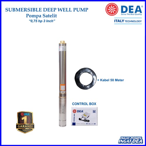 Pompa Satelit DEA 0.75 HP 3 Inc (Submersible Pump) - Noril