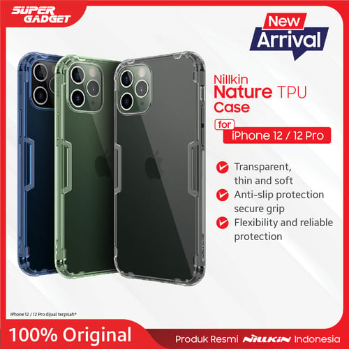 Felixindo - Jual TPU Case Nillkin Nature For Apple IPhone 12 Series ...