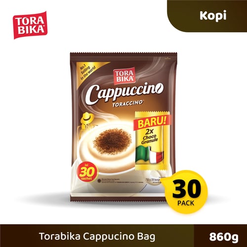 Torabika Cappuccino Bag 30 Sachet 25 Gr