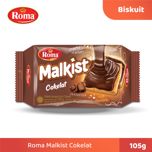 Roma Malkist Cokelat 105 Gr