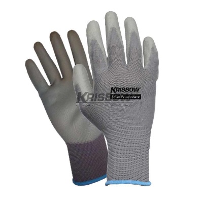 Sarung Tangan Glove Nylon PU Mechanical Grip -PAA- Krisbow 10084237