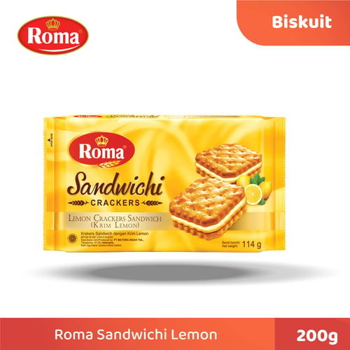 Roma Sandwichi Lemon 114 Gr