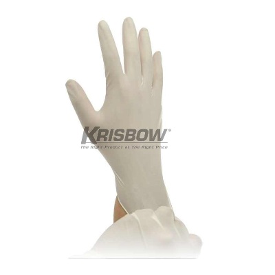 Sarung Tangan Glove Disposal Latex M-L Powder Free 100 Krisbow 10152298
