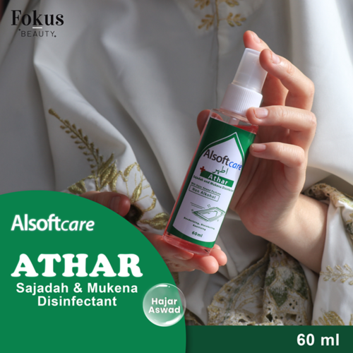 Disinfectant Sajadah & Mukena Alsoftcare Athar 60ml/pcs