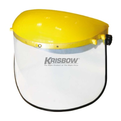 Pelindung Wajah Face Shield Head Gear With Clear Visor Krisbow KW1000315