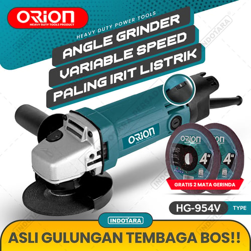 Mesin Gerinda Tangan / Angle Grinder Orion - HG954V (Variable Speed)