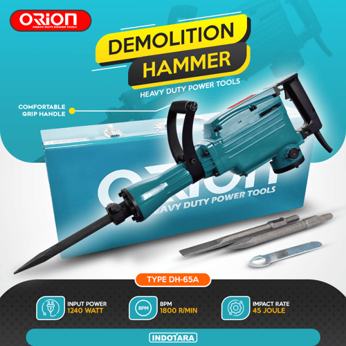 Mesin Bobok Beton / Demolition Hammer Orion DH-65A