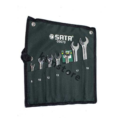 Combination Wrench SET 7 Pcs METRIC Kunci Ring Pas 09070 SATA TOOLS