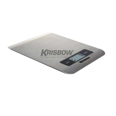 Timbangan Electronic Kitchen Scale 5Kg Slim Plate Krisbow 10110673