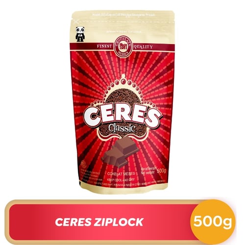 Coklat Meses Ceres Classic Ziplock 500g Meises Ceres