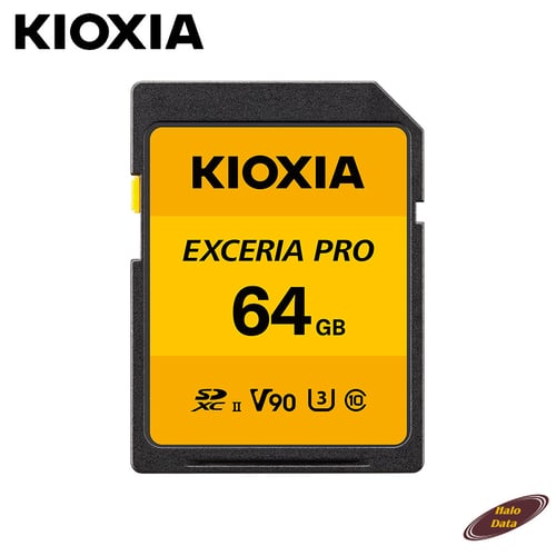 SD Card 64GB KIOXIA SDXC Class 10 UHS-2 R270/W260 Exceria Pro Original