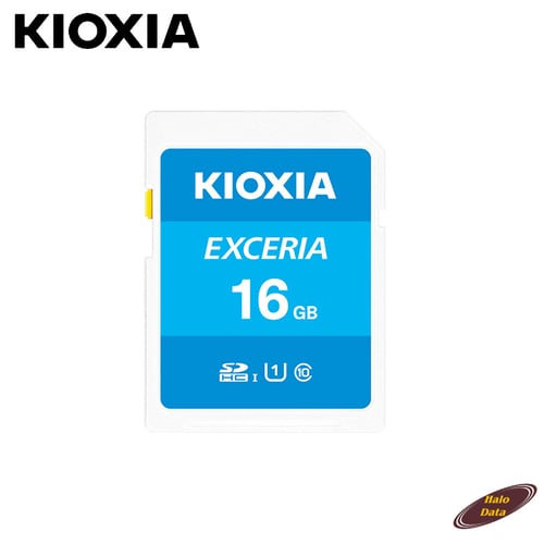 SD Card 16GB KIOXIA SDHC Class 10 UHS-1 R 100MBps - Made in Japan