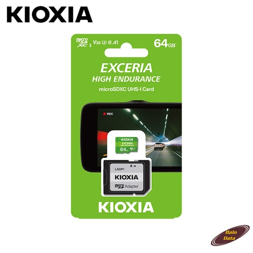 MicroSD 64GB KIOXIA SDXC UHS-1 C10 R100/W65 Exceria High with Adapter
