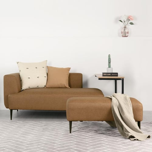 Ebonia - Sofa Puzzle - Sofa dan Bangku Kecil Fabric/Kain