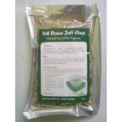 TEH DAUN JATI CINA - Tea PELANGSING PENURUN BERAT BADAN HERBAL Diet