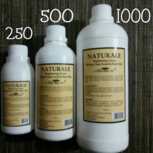 Naturale bleaching cream BPOM/krim pemutih kulit tubuh - 250ml