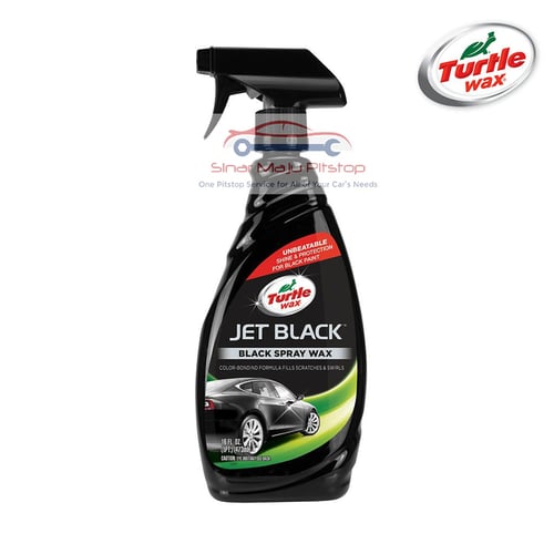TURTLE WAX Jet Black Spray Pengkilap Mobil Hitam 473 ml