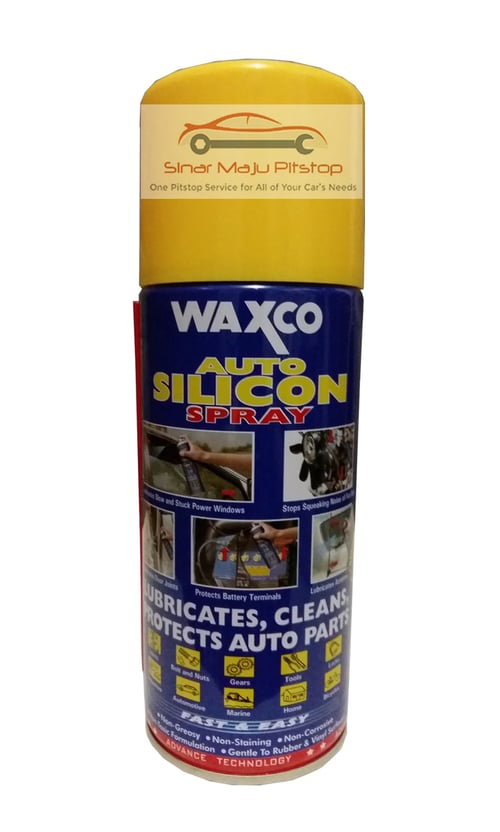 WAXCO Auto Silicon Spray Belt Dressing Mobil Original 300ml