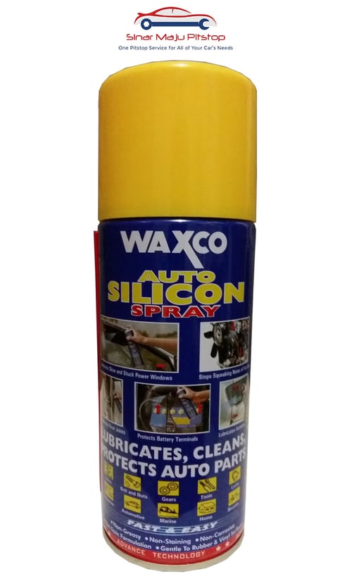 WAXCO Auto Silicon Spray Cairan Perawatan Karet 300 ml