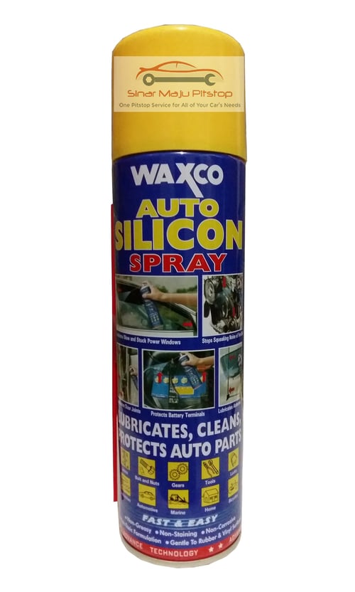 WAXCO Auto Silicon Spray Belt Dressing Mobil Original 550ml
