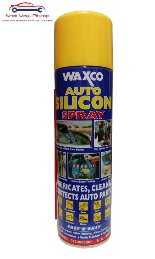 WAXCO Auto Silicon Spray Cairan Perawatan Karet 550 ml