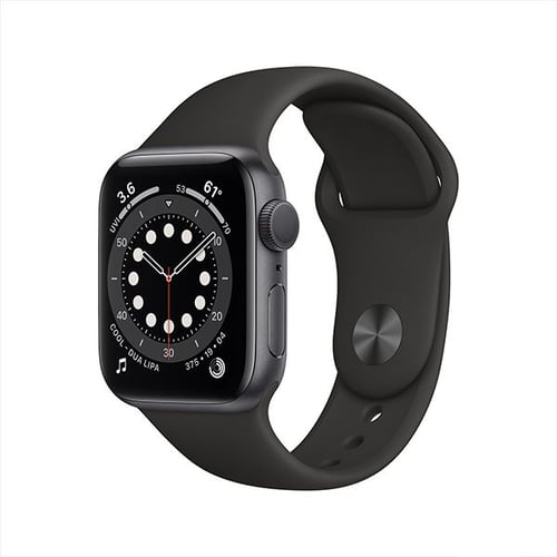 Apple Watch Series 6 40mm GPS, Space Grey, Black Sport Band