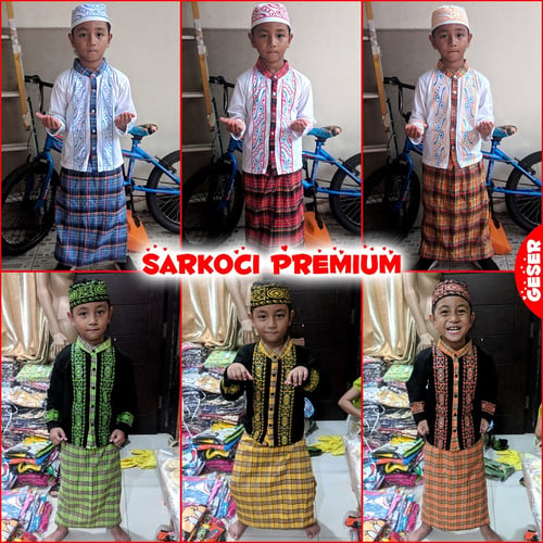 MARUNO Baju Muslim Koko Anak Laki SARKOCI PREMIUM 2tahun-7tahun