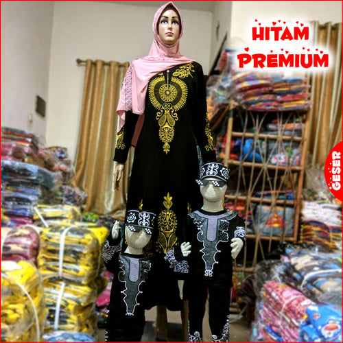 Baju Gamis Syari Wanita BORDIR EMAS