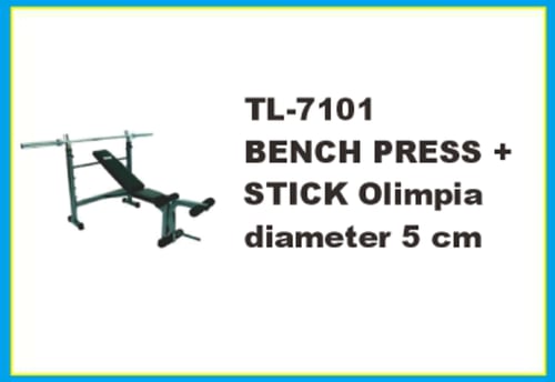 Bench Press + Stick Olimpia Diameter 5 cm TL 7101