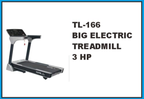 Big Electric Treadmill 3 HP TL-166