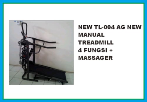 Manual Treadmill 4 Fungsi + Massanger New TL-004 New