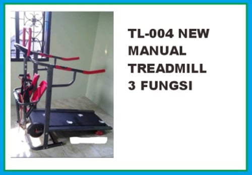 Manual Treadmill 3 Fungsi TL-004 New